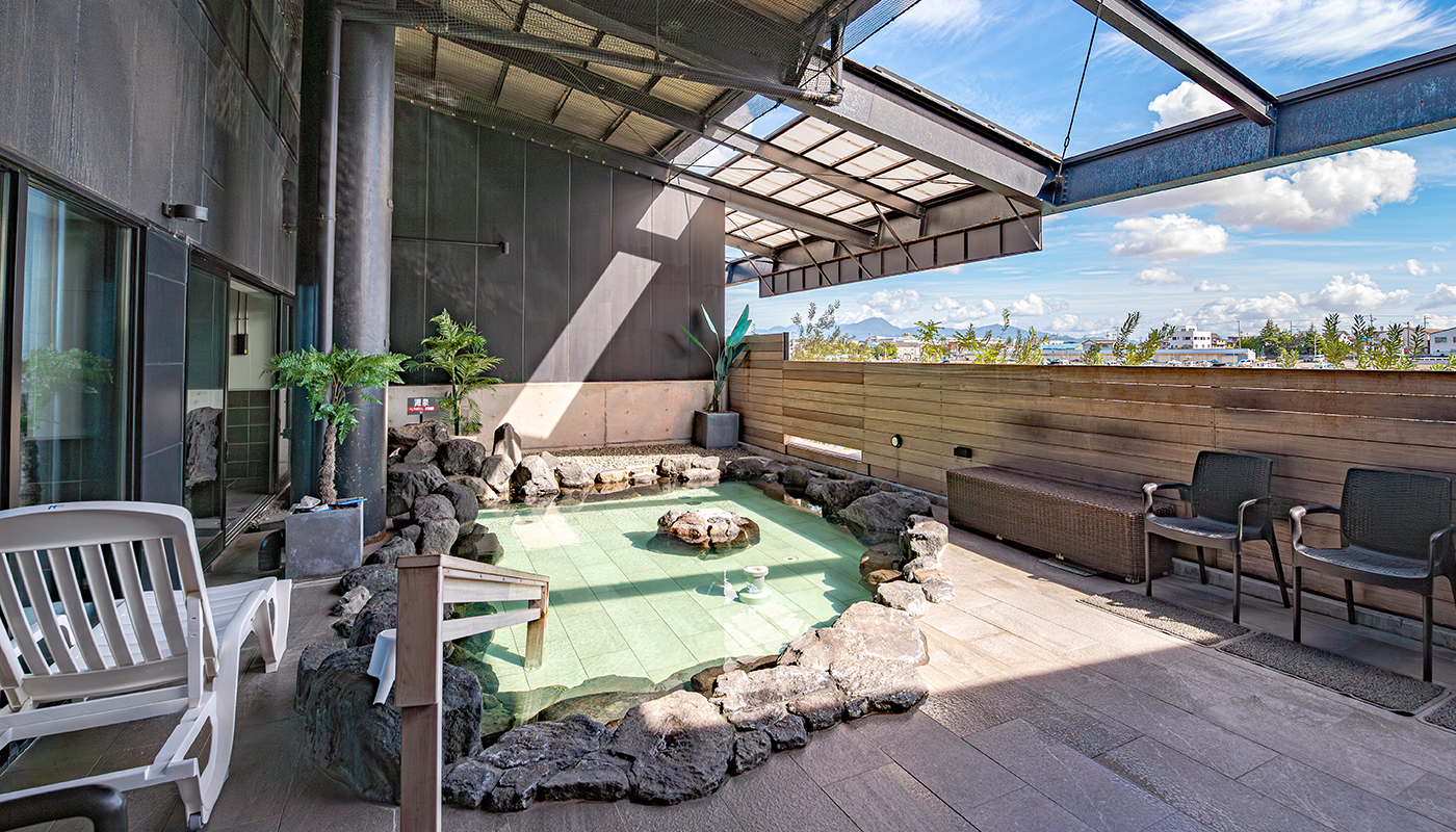 露天風呂 富士見小屋