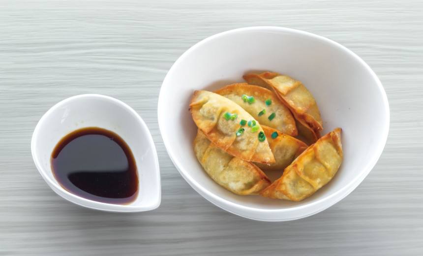 エシャロット入り餃子(ポン酢)