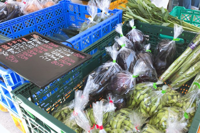 静岡　用宗みなと温泉　野菜販売２