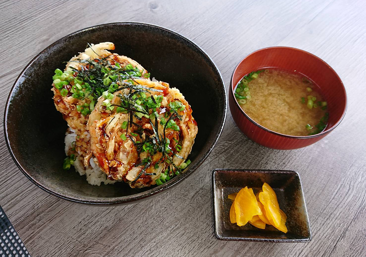 かき揚げ丼セット